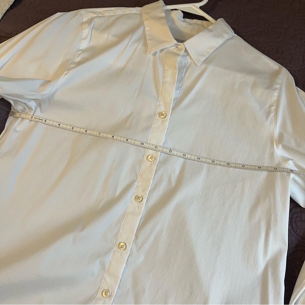 Chico's Classic White Button-Down - image 5